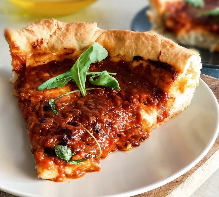 DEEP DISH PIZZA (CHICAGO STYLE)